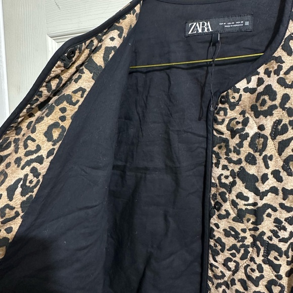 Women’s Zara quilted jacket size M - Picture 3 of 3